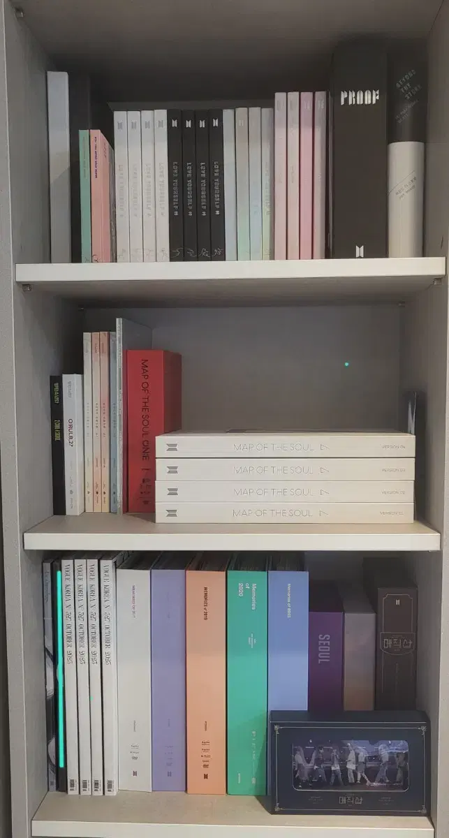 방탄 앨범 메모리즈 dvd